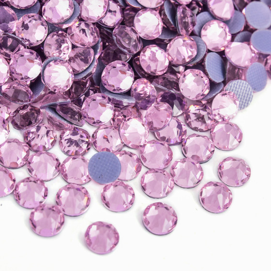High Quality 2088 Iron on Rhinestones 16 Facets Cuts Hotfix Strass Glass Crystals Rhinestones for Dresses
