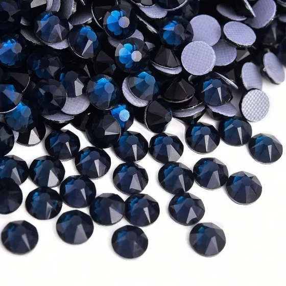 High Quality 2088 Iron on Rhinestones 16 Facets Cuts Hotfix Strass Glass Crystals Rhinestones for Dresses