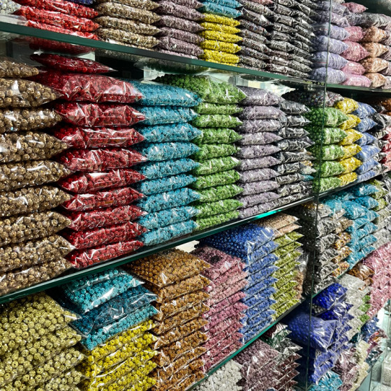 4mm 6mm 8mm 10mm 12mm Disco Balls Clay Beads , Loose Polymer Rosary Beads for Jewelry Making