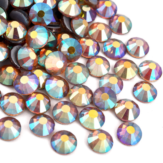 Wholesale Normal Colors Glass Crystal Hotfix Rhinestone Wholesale Flatback Rhinestones for Garment