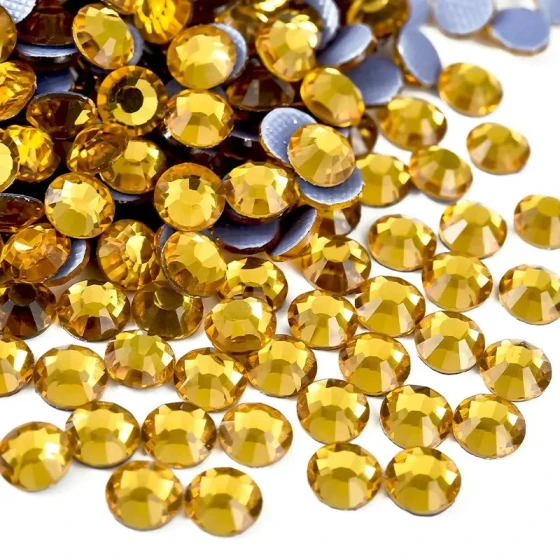 Wholesale Normal Colors Intensive Glue Hotfix Stone SS6-SS30 Glass Crystal Rhinestones Hotfix for Garment Accessory