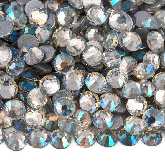 SS3-SS30 Colorful Non Hotfix Rhinestones Crystal Glue on Strass Diamond Rhinestones for Garment Nail Art Decorations